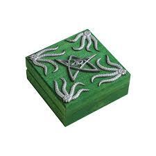 CTHULHU GREEN DICE CHEST